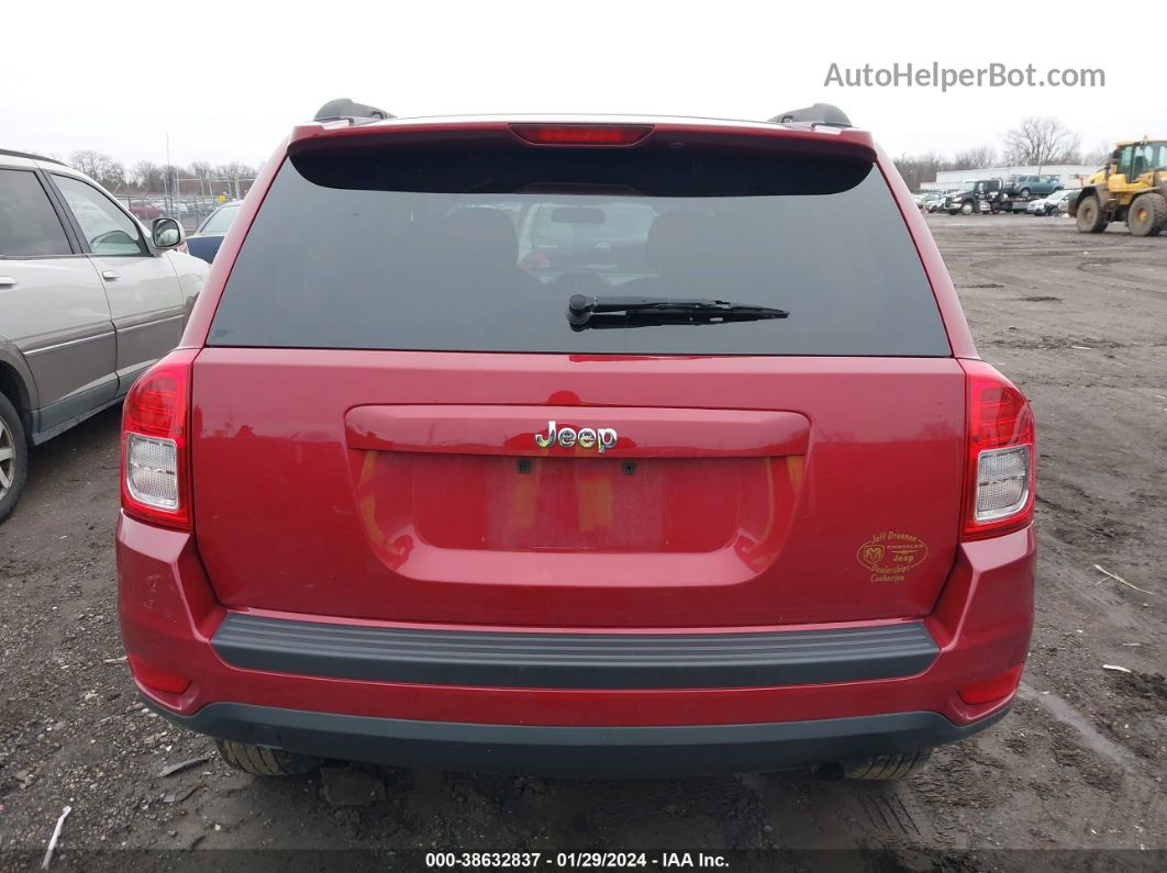 2013 Jeep Compass Sport Red vin: 1C4NJCBA4DD102782