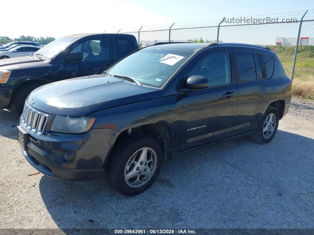 2014 Jeep Compass Sport Серый vin: 1C4NJCBA4ED593680