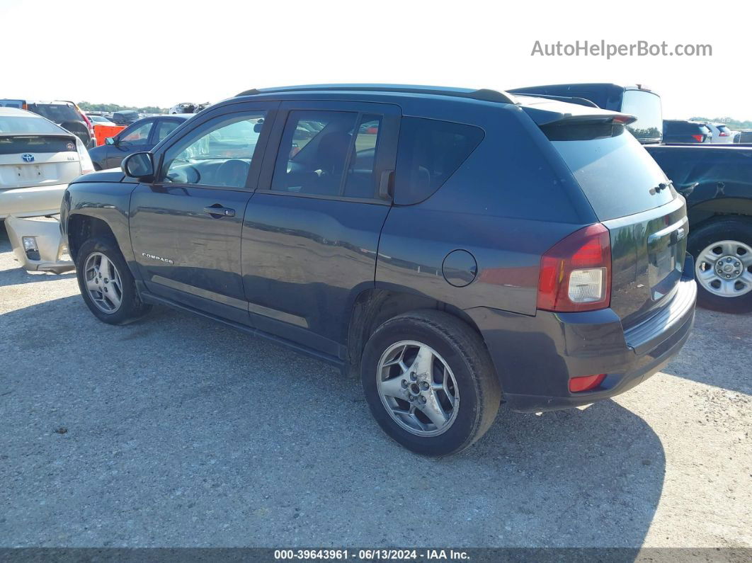 2014 Jeep Compass Sport Gray vin: 1C4NJCBA4ED593680