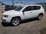 2014 Jeep Compass Sport White vin: 1C4NJCBA4ED690992