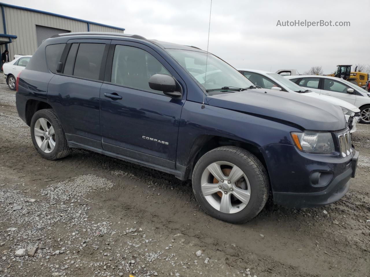 2016 Jeep Compass Sport Blue vin: 1C4NJCBA4GD553375