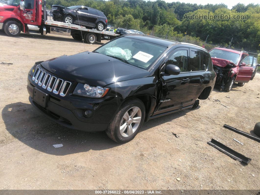 2016 Jeep Compass Sport Черный vin: 1C4NJCBA4GD664878