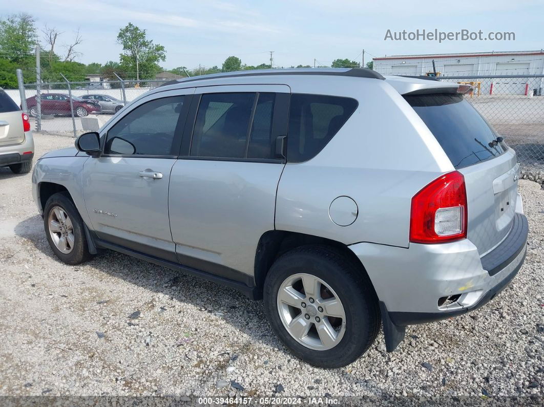 2013 Jeep Compass Sport Silver vin: 1C4NJCBA5DD205340