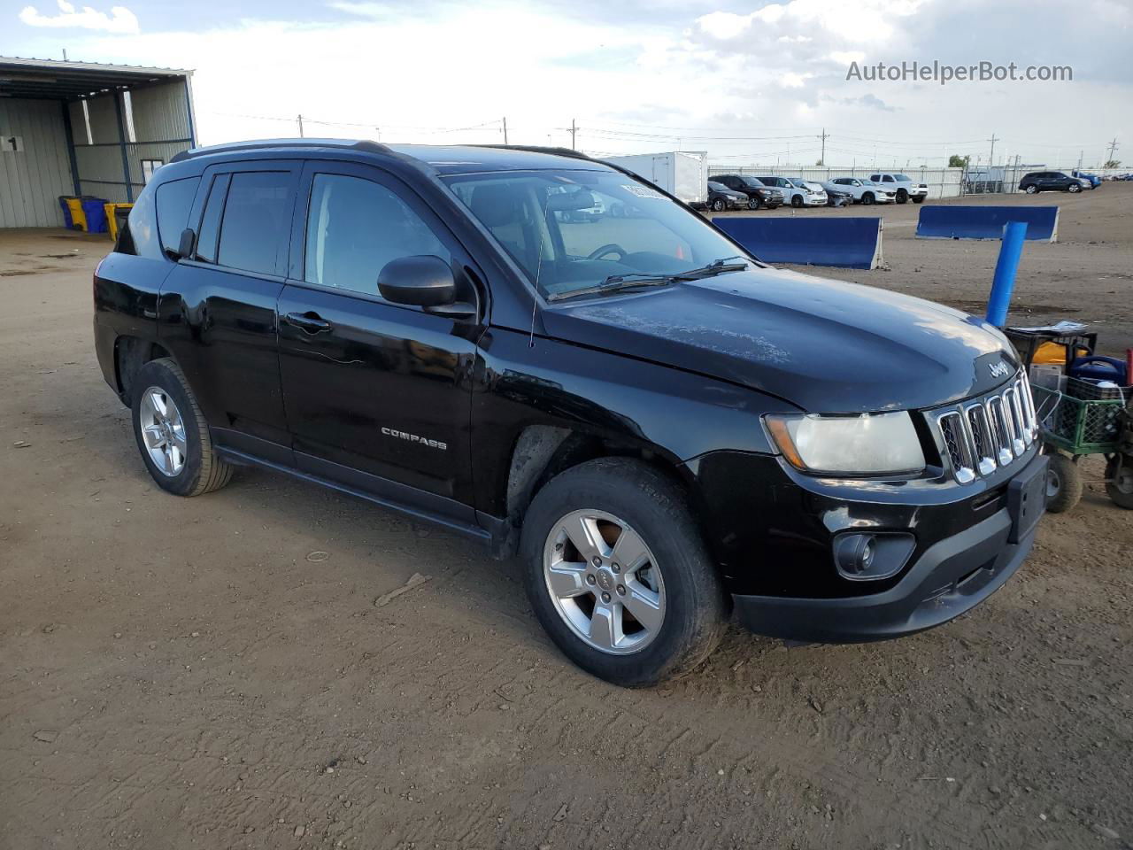 2014 Jeep Compass Sport Black vin: 1C4NJCBA5ED539109