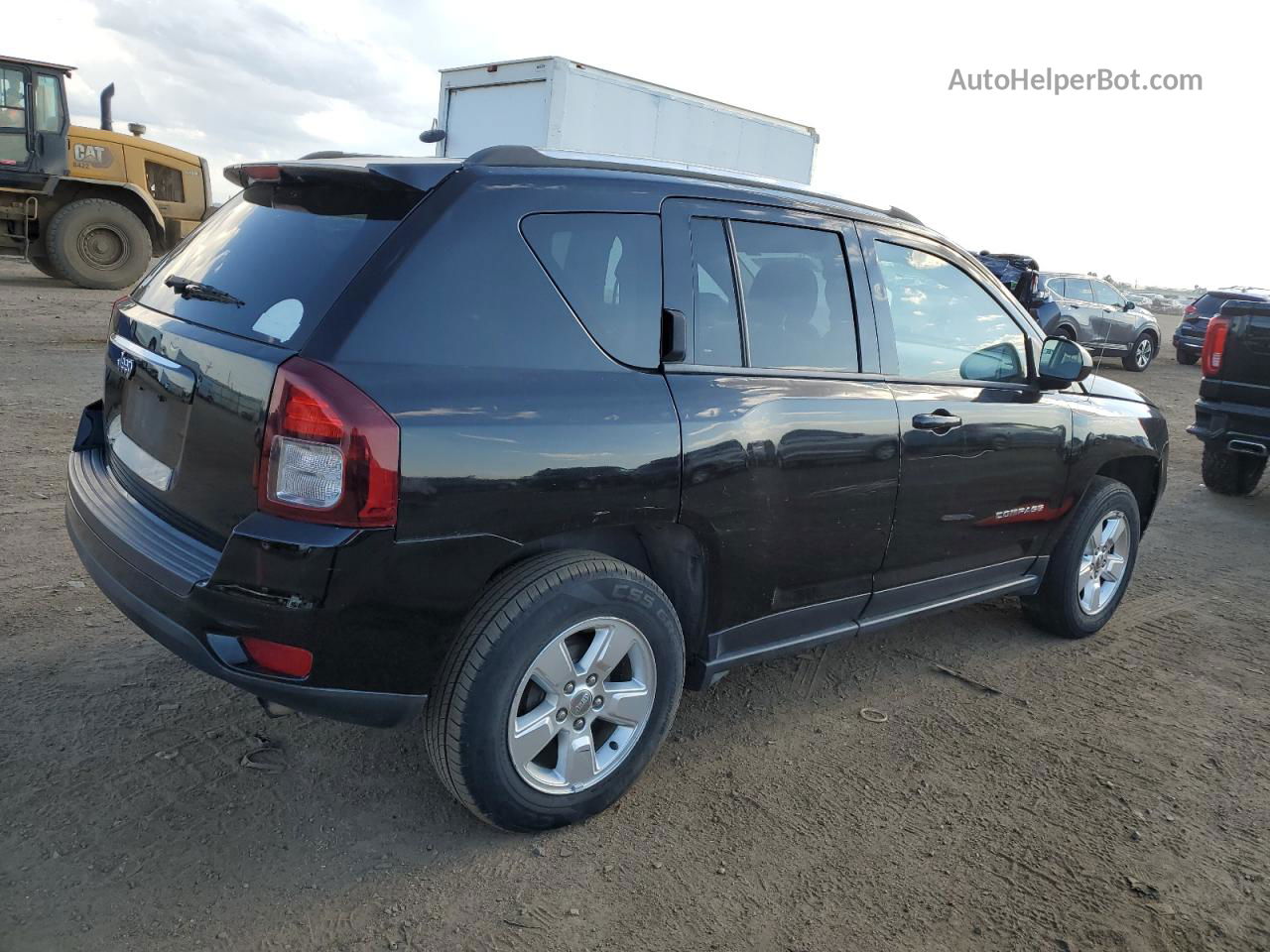 2014 Jeep Compass Sport Black vin: 1C4NJCBA5ED539109