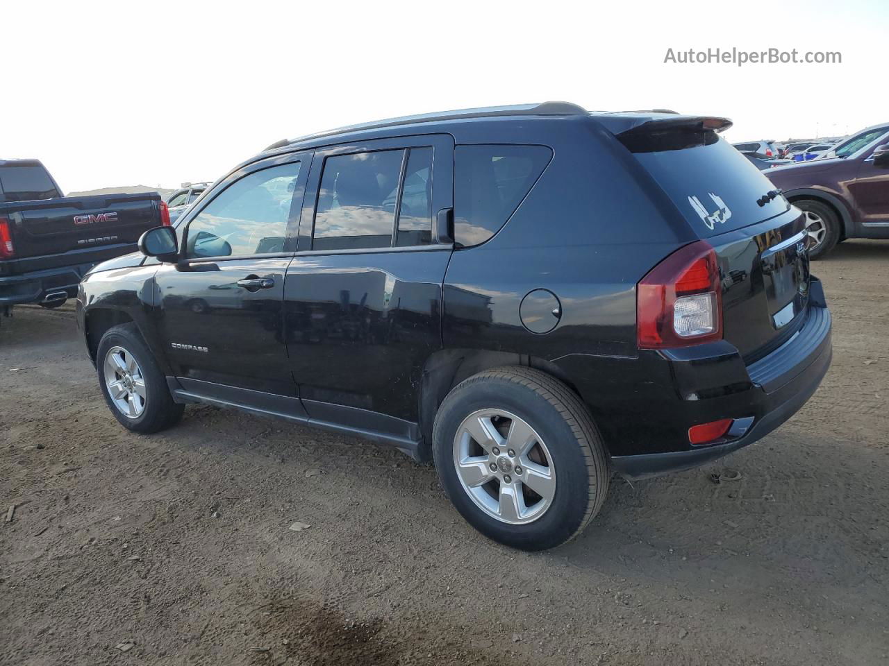 2014 Jeep Compass Sport Black vin: 1C4NJCBA5ED539109