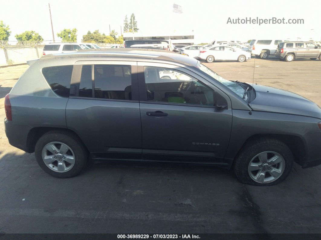 2014 Jeep Compass Sport Gray vin: 1C4NJCBA5ED562891