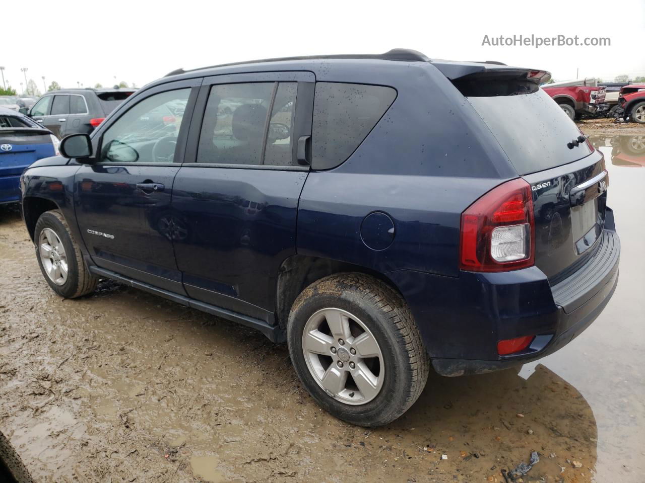 2014 Jeep Compass Sport Blue vin: 1C4NJCBA5ED707900