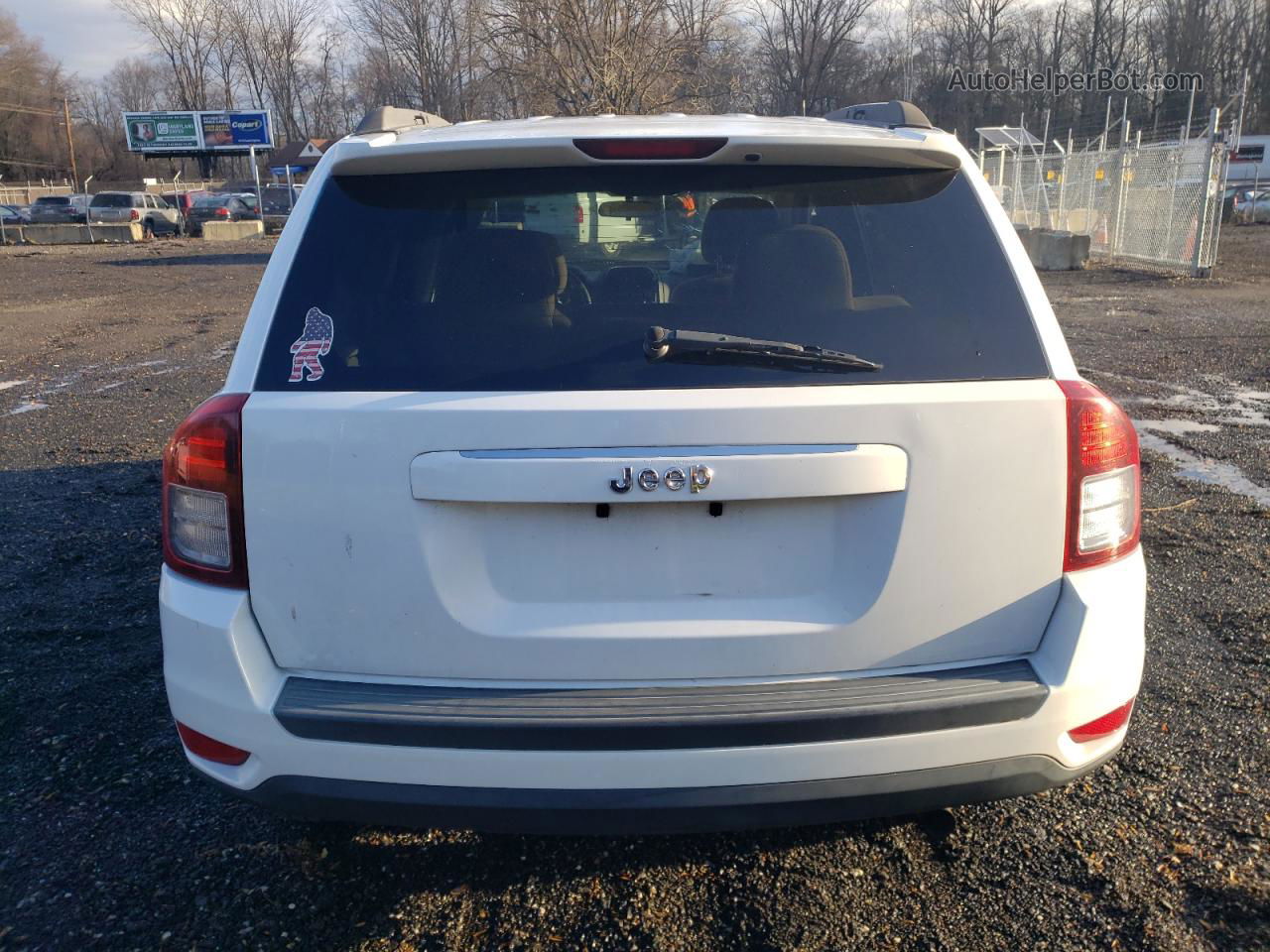 2014 Jeep Compass Sport Black vin: 1C4NJCBA5ED777204