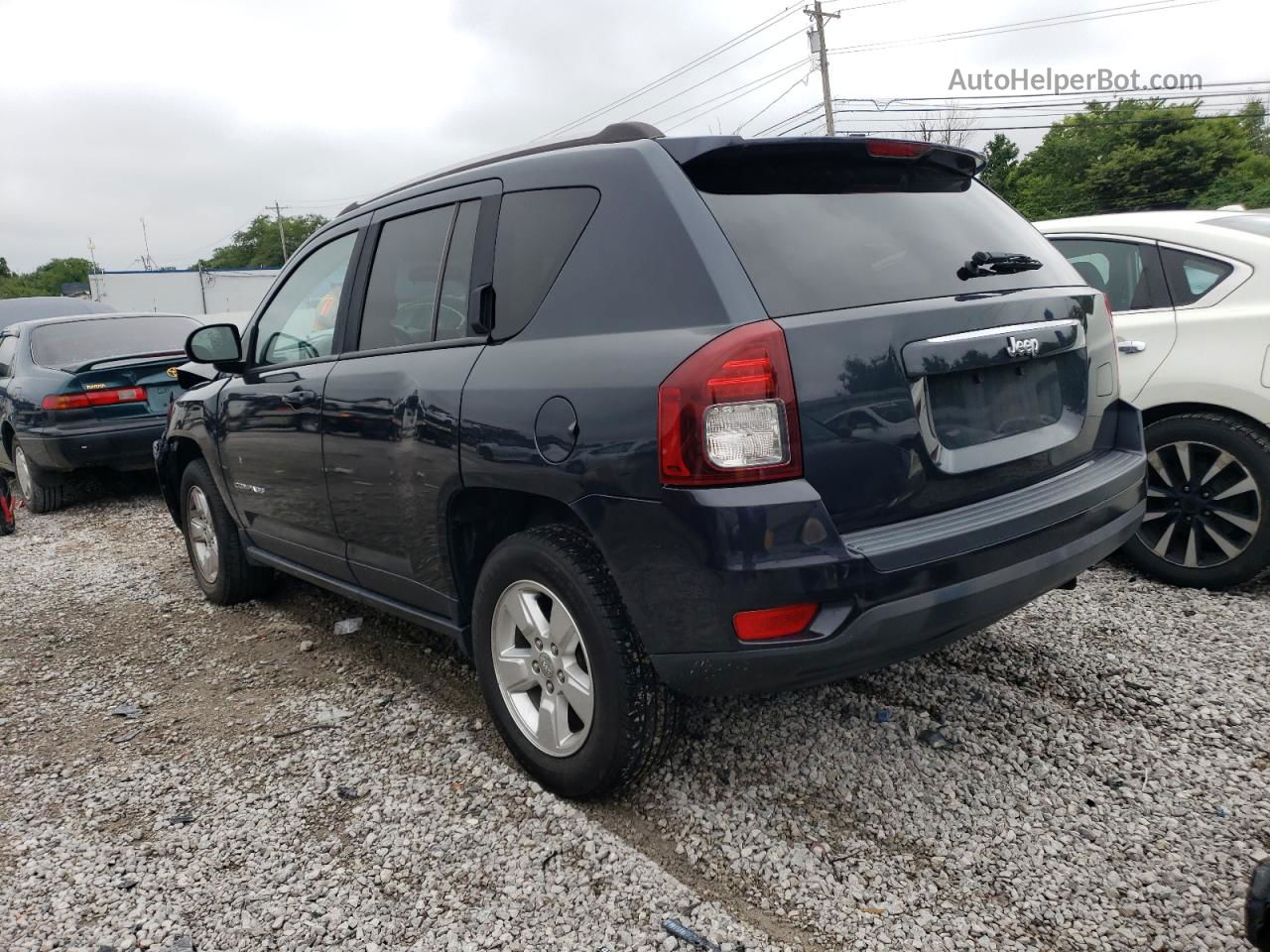 2014 Jeep Compass Sport Black vin: 1C4NJCBA5ED844335