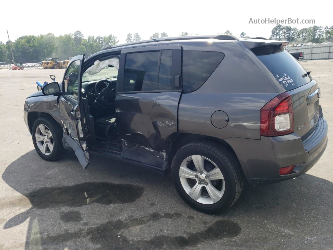 2016 Jeep Compass Sport Серый vin: 1C4NJCBA5GD568905