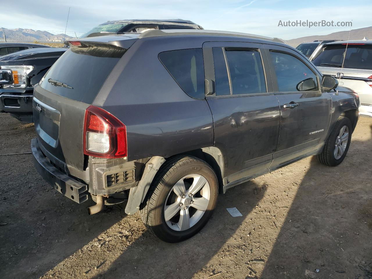 2016 Jeep Compass Sport Charcoal vin: 1C4NJCBA5GD742858