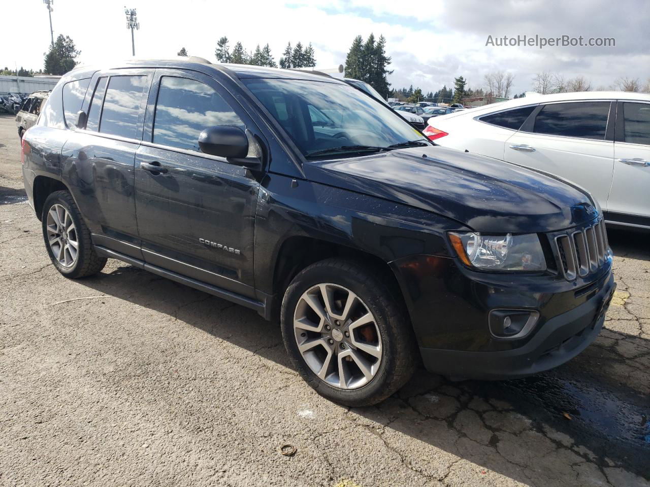 2016 Jeep Compass Sport Black vin: 1C4NJCBA5GD806168