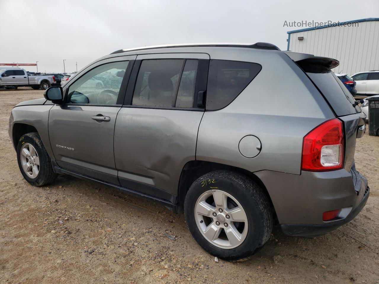 2013 Jeep Compass Sport Gray vin: 1C4NJCBA6DD187883