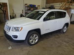 2013 Jeep Compass Sport White vin: 1C4NJCBA6DD210899