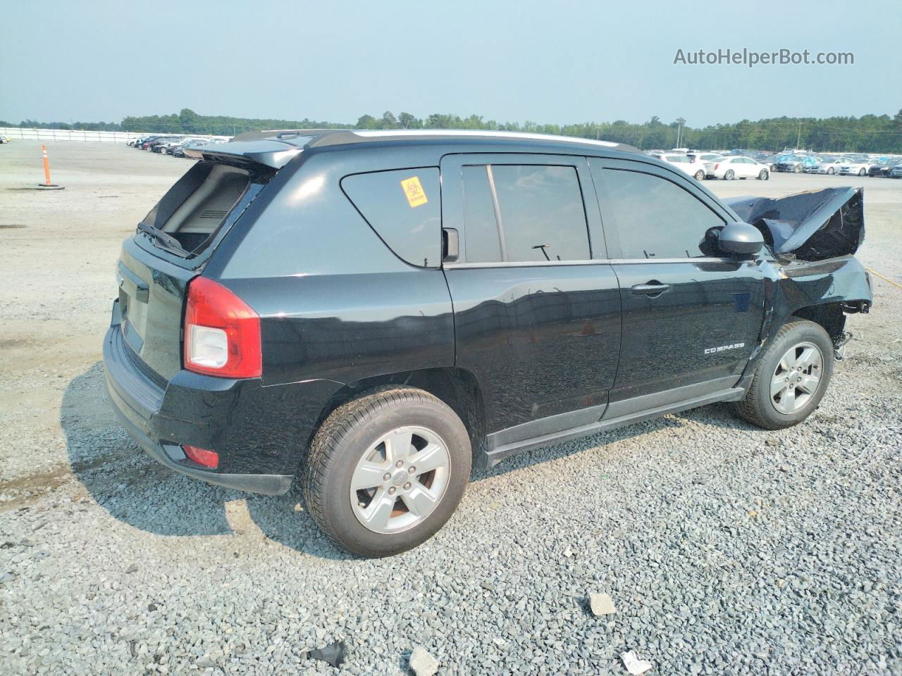 2013 Jeep Compass Sport Black vin: 1C4NJCBA6DD244289