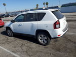 2014 Jeep Compass Sport White vin: 1C4NJCBA6ED569252