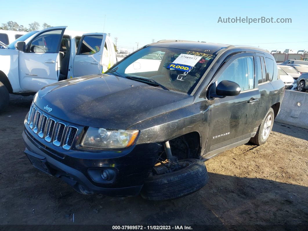 2014 Jeep Compass Sport Black vin: 1C4NJCBA6ED570644