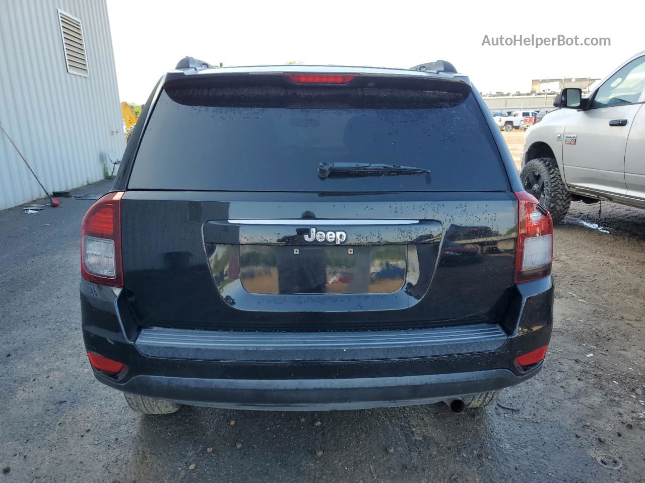 2014 Jeep Compass Sport Black vin: 1C4NJCBA6ED650915