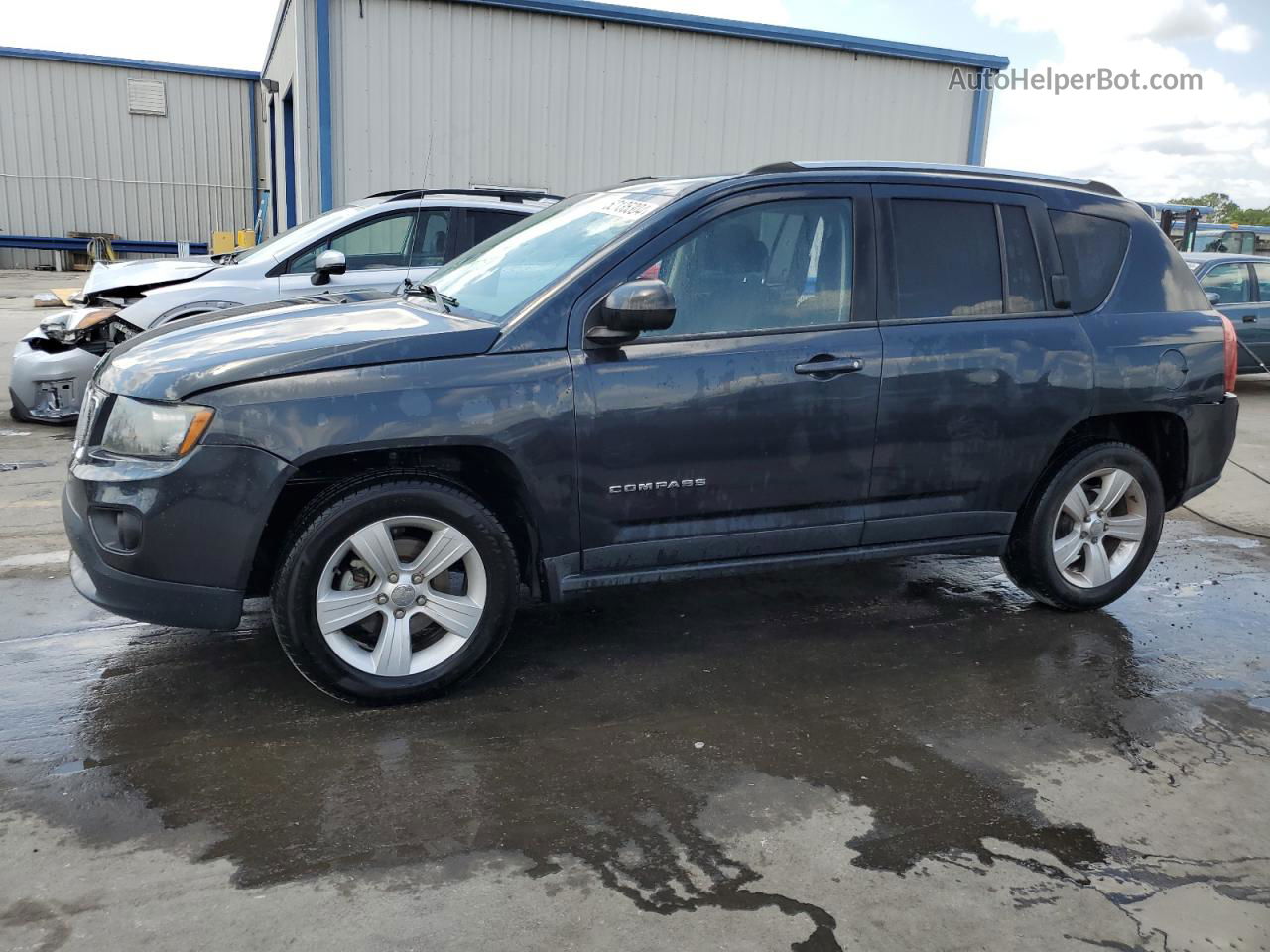 2014 Jeep Compass Sport Black vin: 1C4NJCBA6ED844490