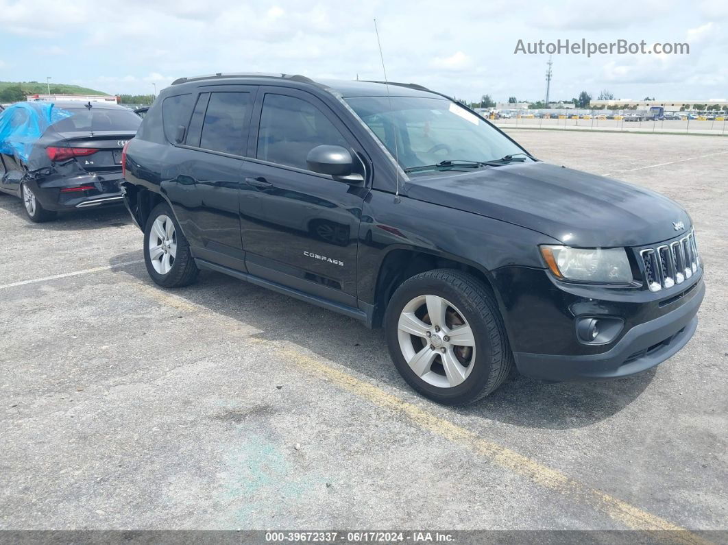 2016 Jeep Compass Sport Black vin: 1C4NJCBA6GD525951