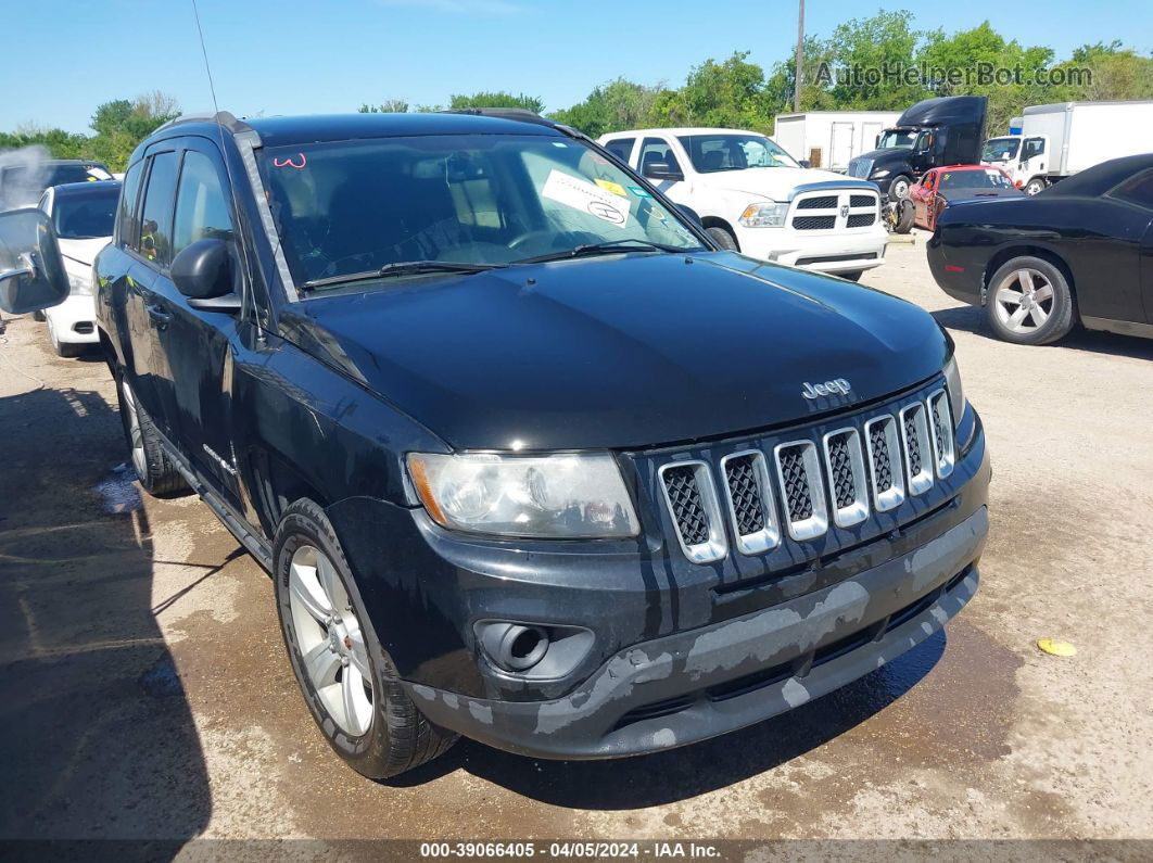 2016 Jeep Compass Sport Черный vin: 1C4NJCBA6GD559596