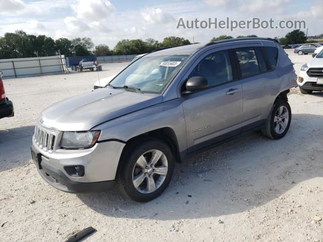 2016 Jeep Compass Sport Silver vin: 1C4NJCBA6GD611809