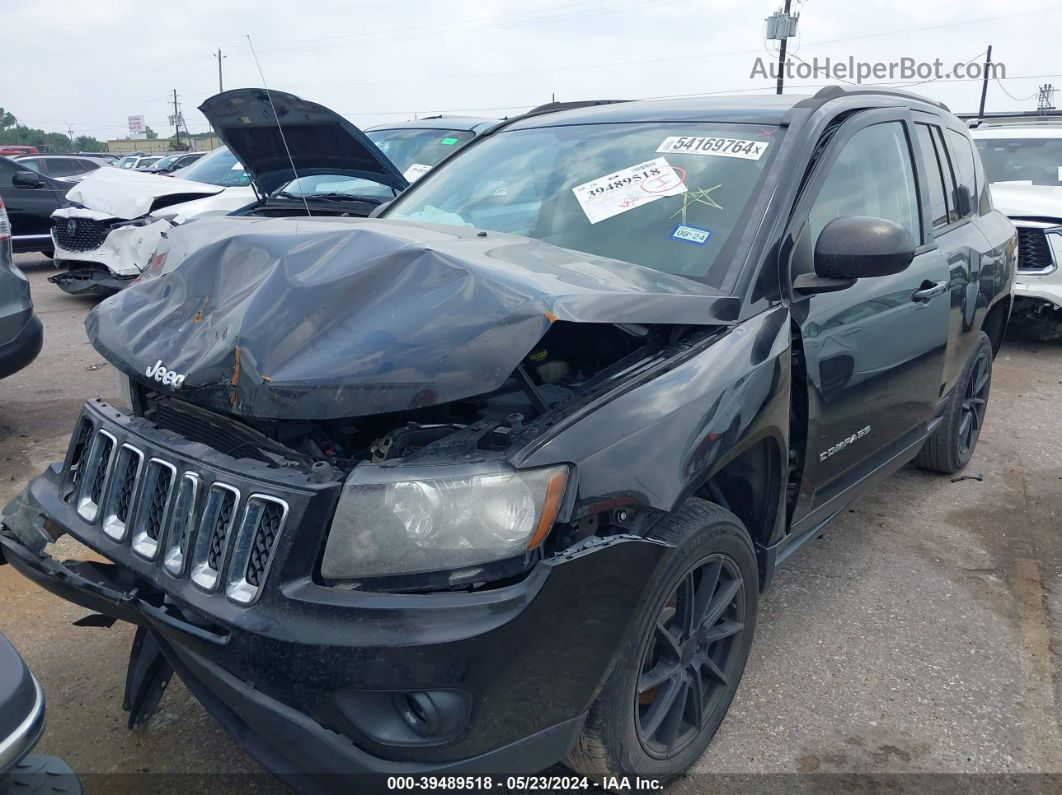 2016 Jeep Compass Sport Black vin: 1C4NJCBA6GD743212