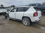 2014 Jeep Compass Sport White vin: 1C4NJCBA7ED666489