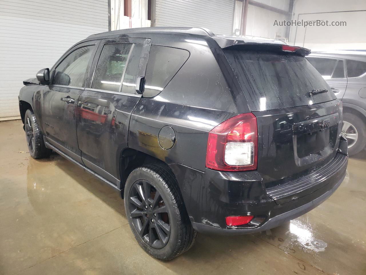 2014 Jeep Compass Sport Black vin: 1C4NJCBA7ED821736