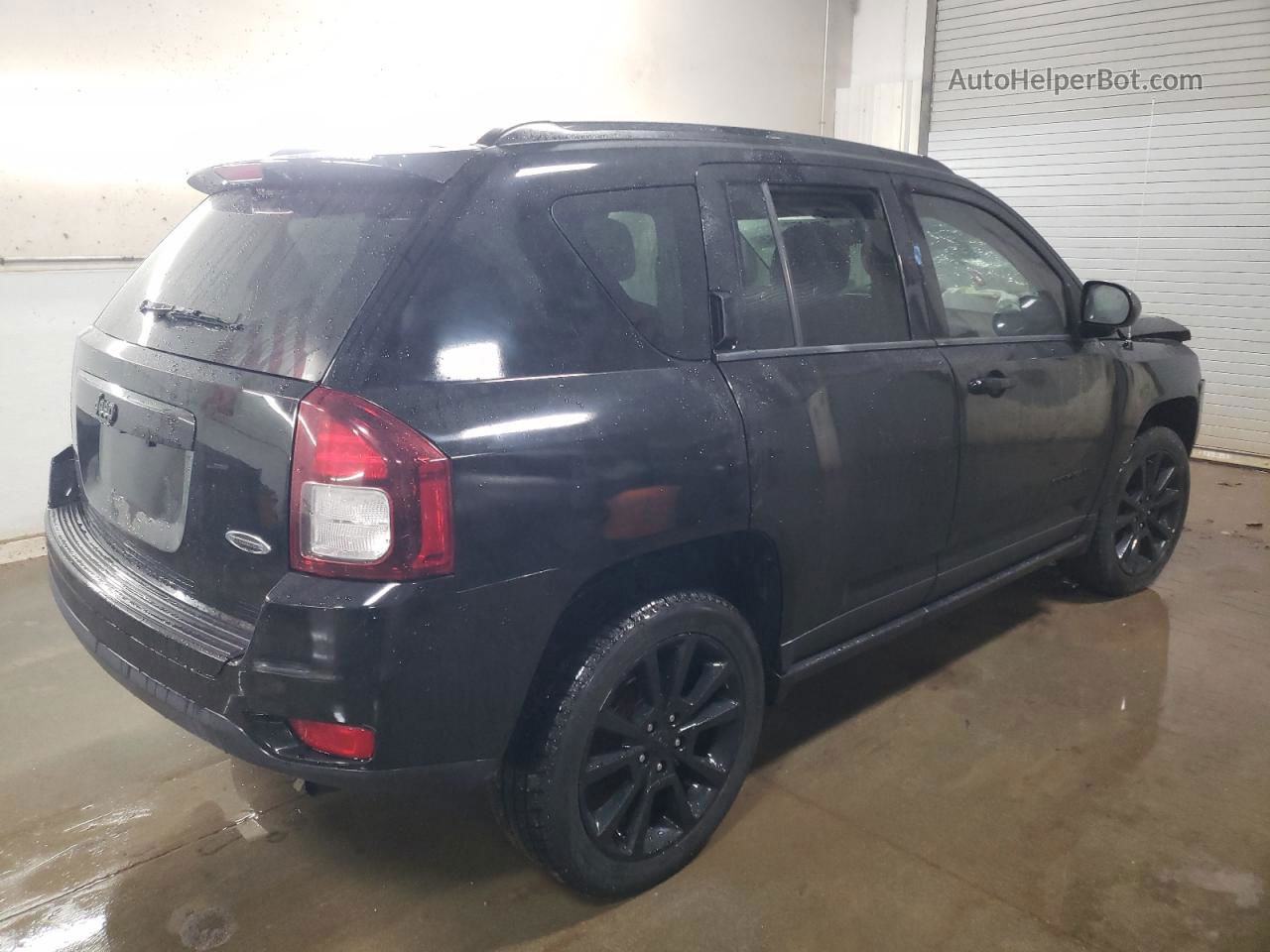 2014 Jeep Compass Sport Черный vin: 1C4NJCBA7ED821736