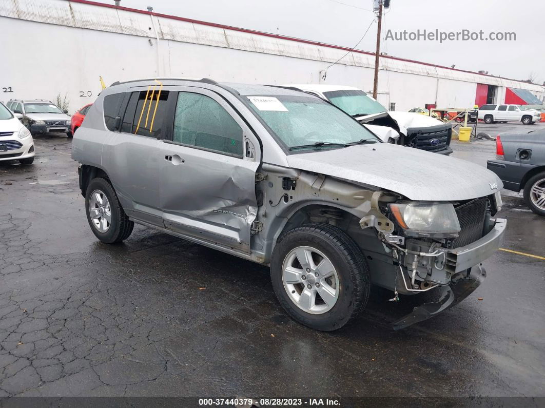 2014 Jeep Compass Sport Gray vin: 1C4NJCBA7ED882388