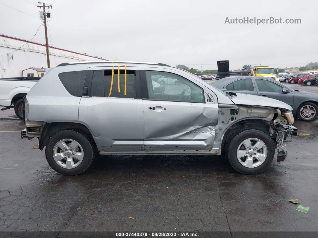 2014 Jeep Compass Sport Gray vin: 1C4NJCBA7ED882388