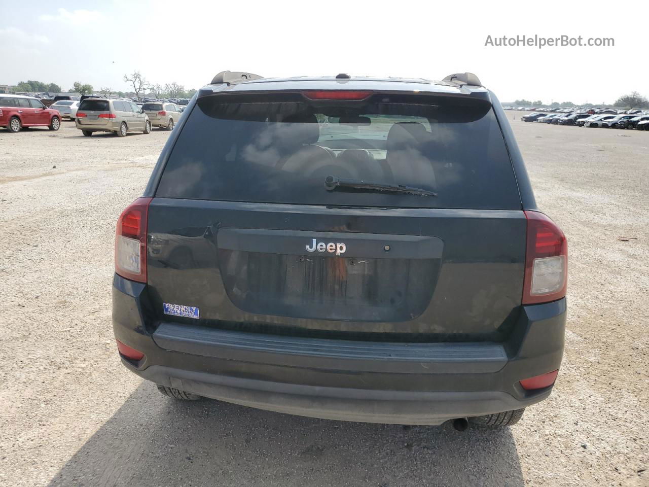 2016 Jeep Compass Sport Black vin: 1C4NJCBA7GD536053