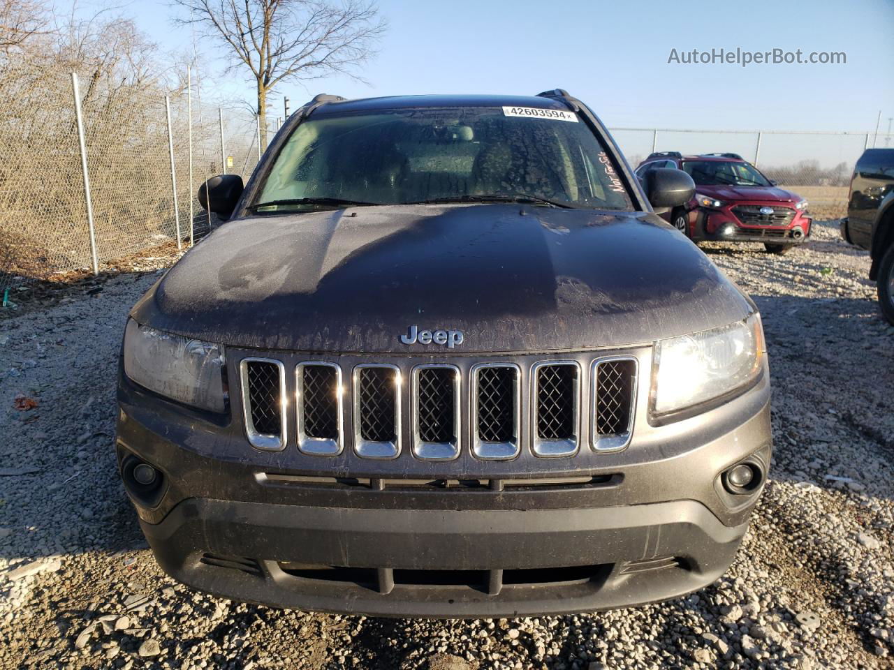 2016 Jeep Compass Sport White vin: 1C4NJCBA7GD560238