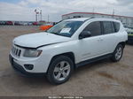 2016 Jeep Compass Sport White vin: 1C4NJCBA7GD568310