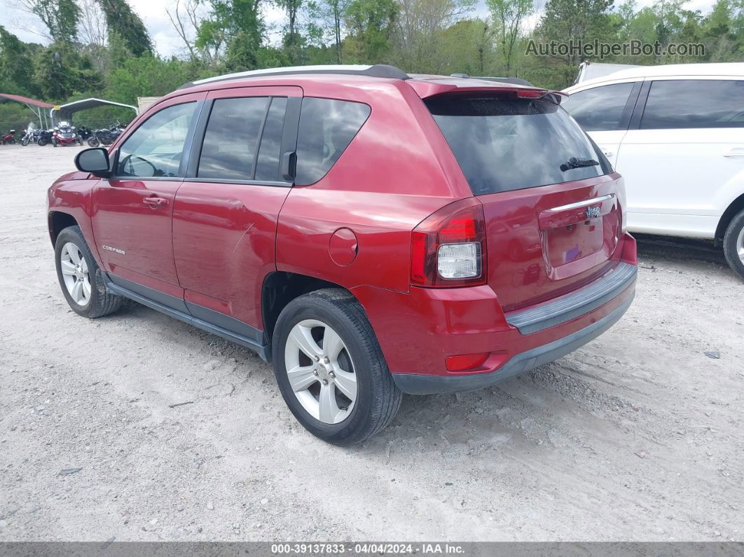 2016 Jeep Compass Sport Бордовый vin: 1C4NJCBA7GD615710