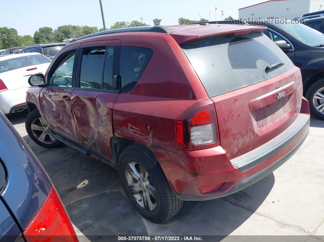 2016 Jeep Compass Sport Red vin: 1C4NJCBA7GD664907