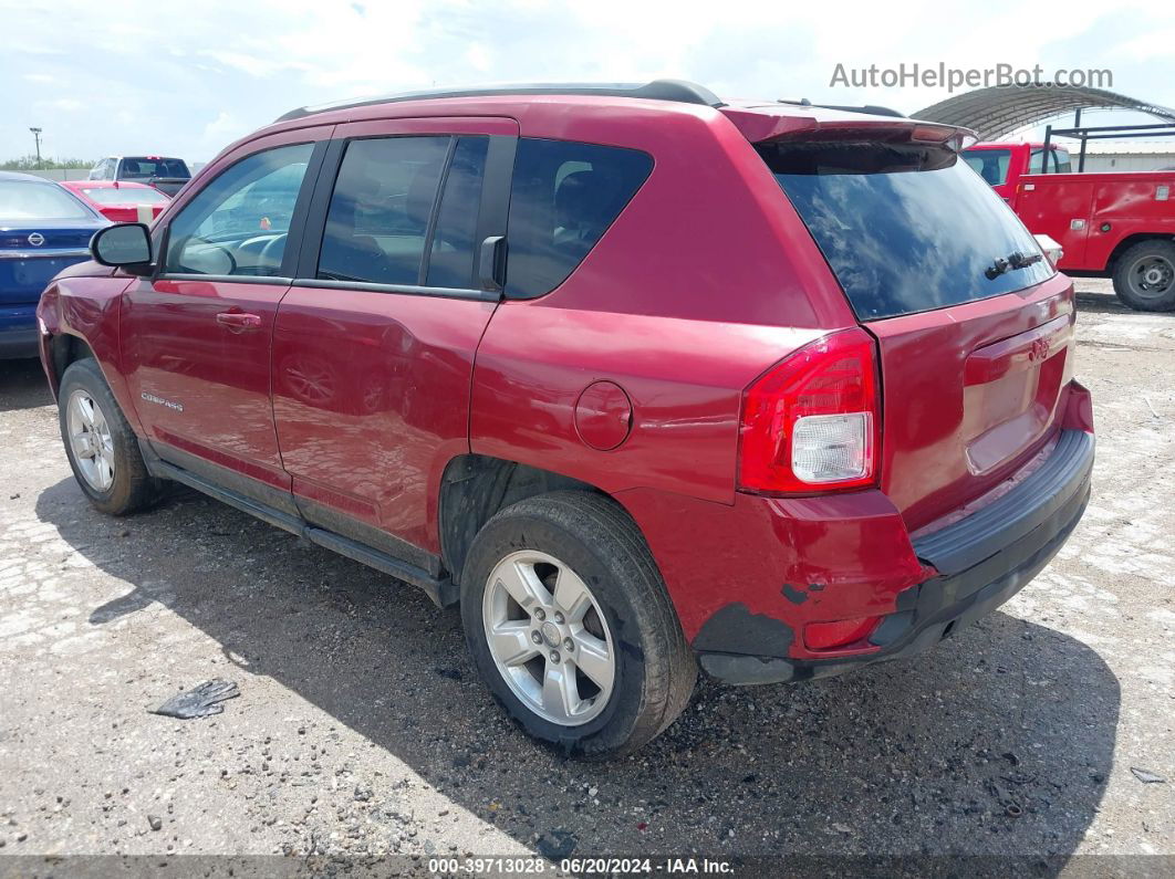 2013 Jeep Compass Sport Red vin: 1C4NJCBA8DD229423