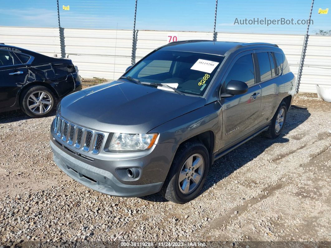 2013 Jeep Compass Sport Серый vin: 1C4NJCBA8DD272921