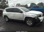 2014 Jeep Compass Sport White vin: 1C4NJCBA8ED515130