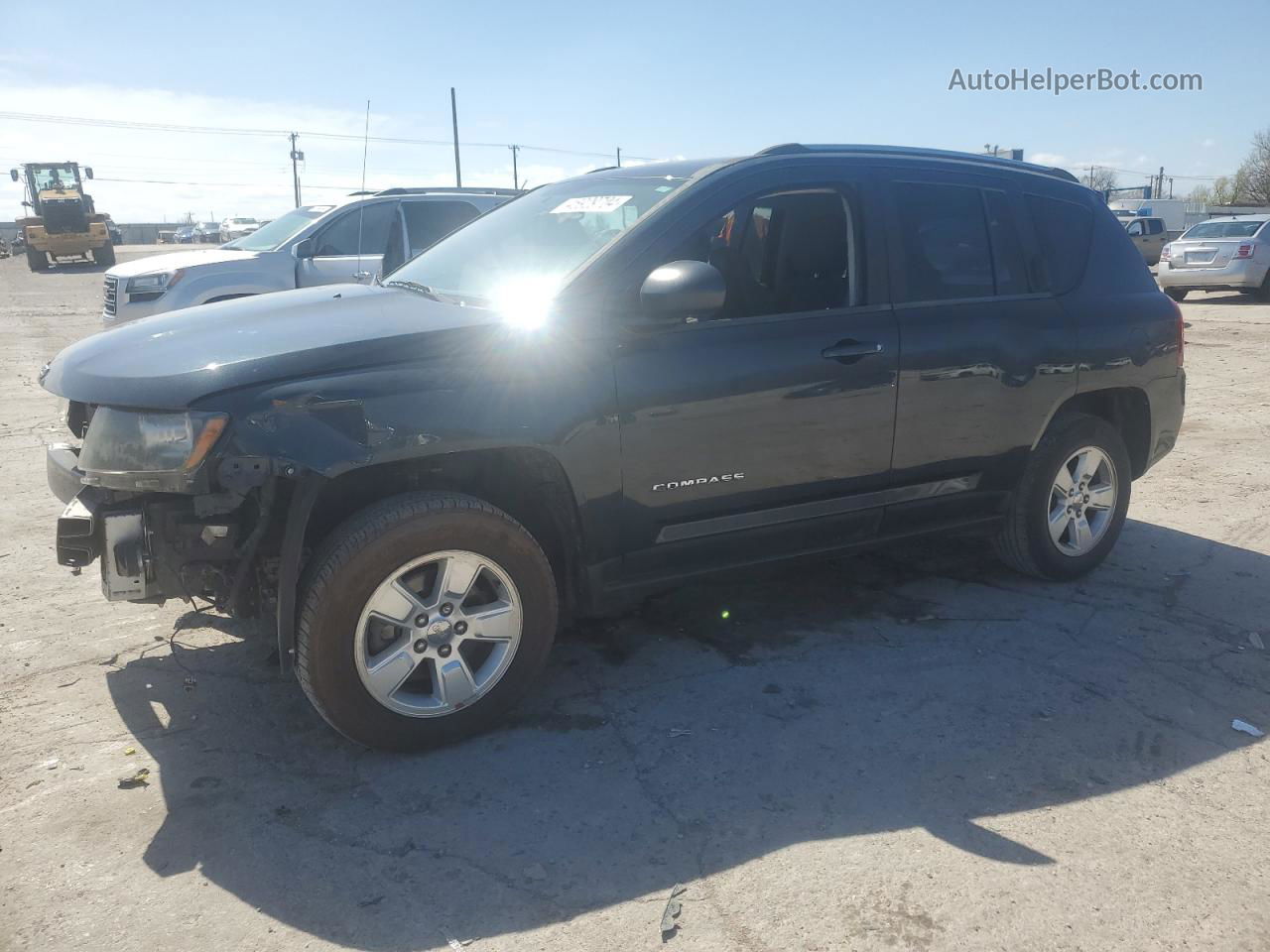 2014 Jeep Compass Sport Blue vin: 1C4NJCBA8ED593553