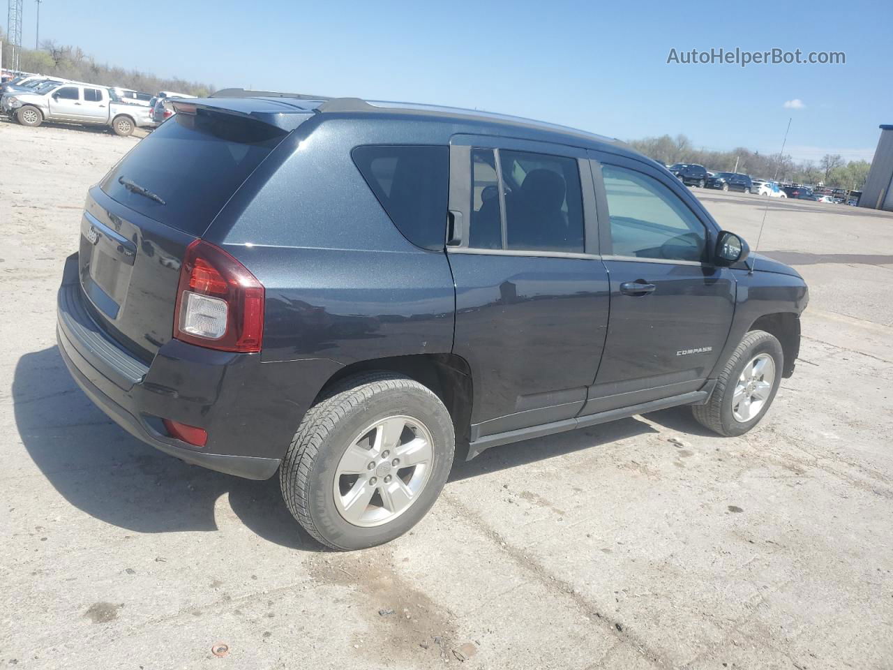 2014 Jeep Compass Sport Синий vin: 1C4NJCBA8ED593553