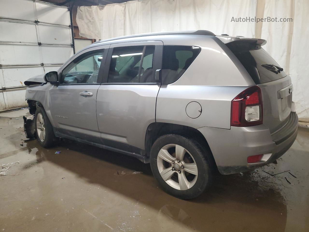 2016 Jeep Compass Sport Silver vin: 1C4NJCBA8GD553881