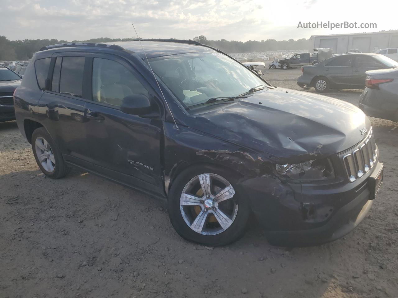 2016 Jeep Compass Sport Blue vin: 1C4NJCBA8GD569059