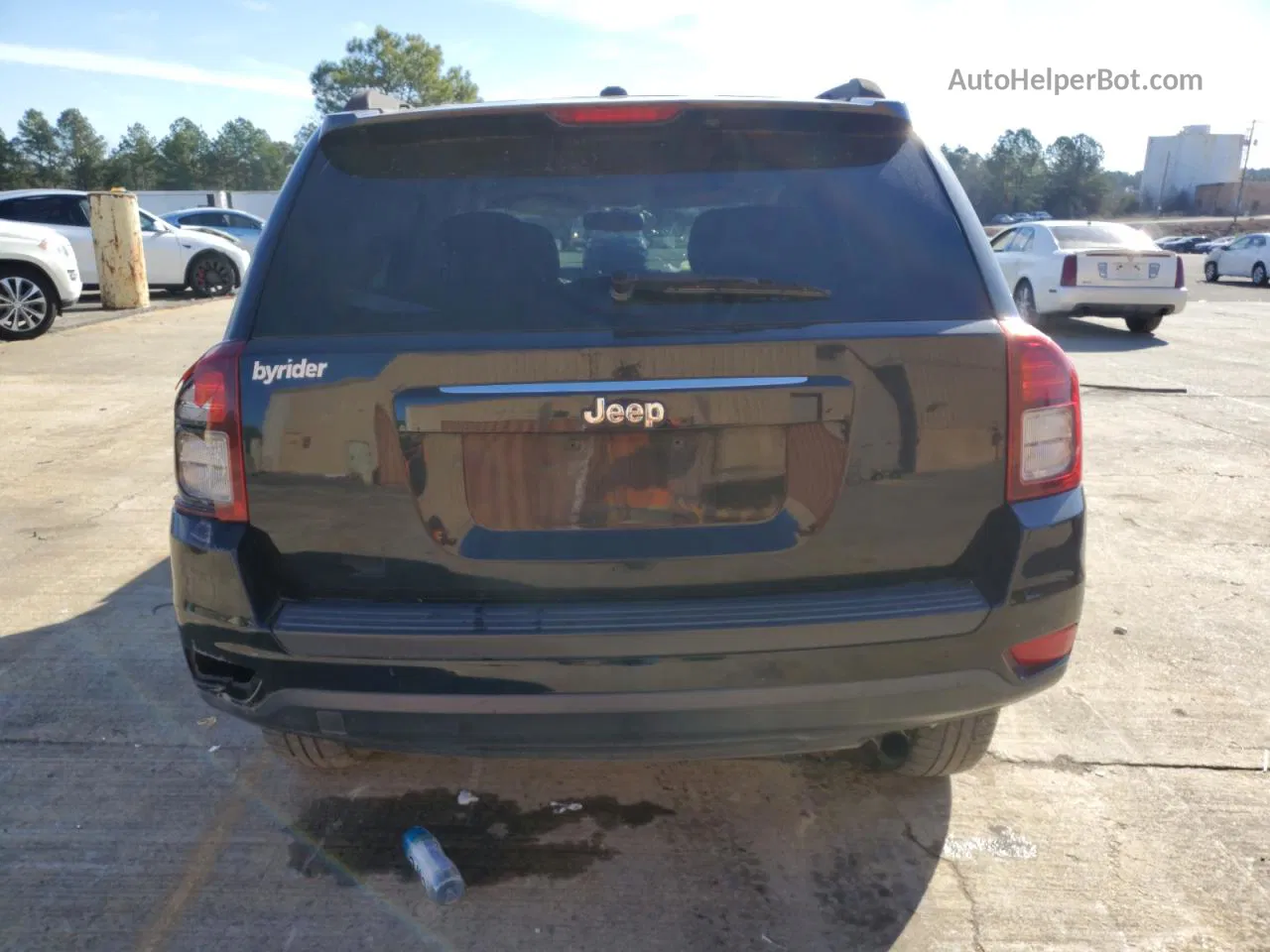 2016 Jeep Compass Sport Black vin: 1C4NJCBA8GD622794