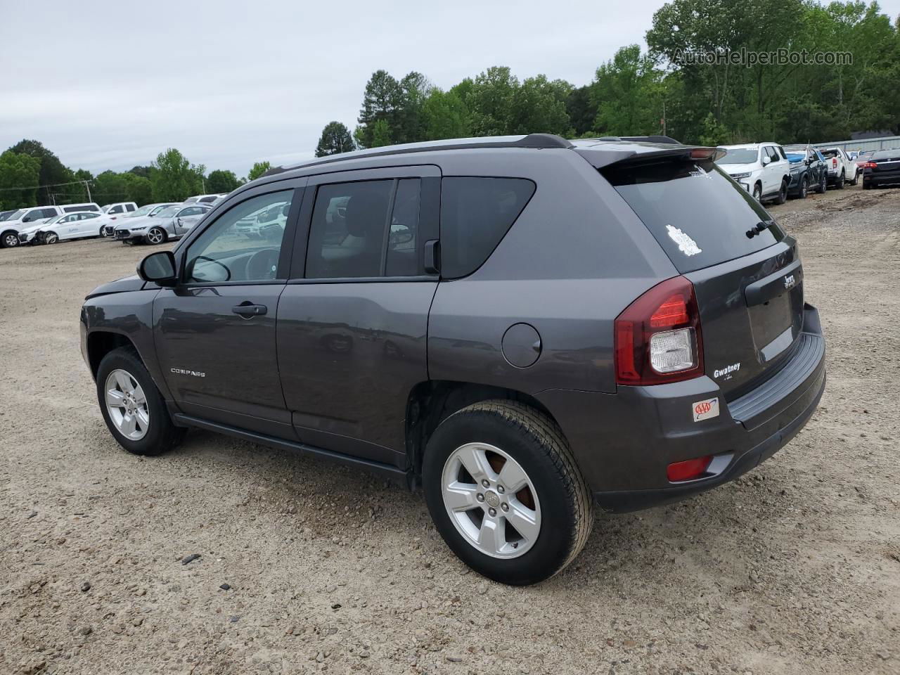 2016 Jeep Compass Sport Gray vin: 1C4NJCBA8GD731692