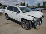 2016 Jeep Compass Sport White vin: 1C4NJCBA8GD775045