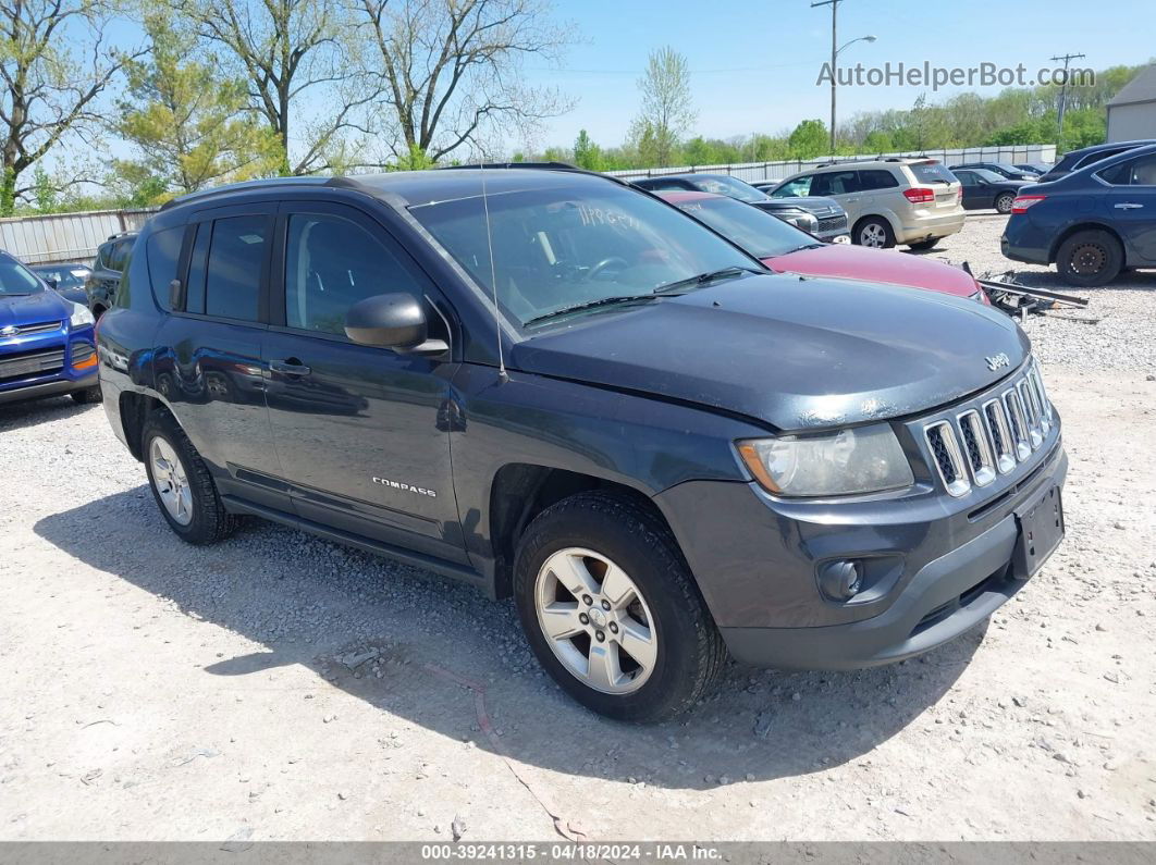 2014 Jeep Compass Sport Синий vin: 1C4NJCBA9ED595361