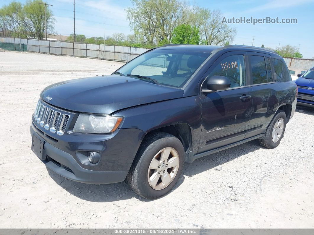 2014 Jeep Compass Sport Синий vin: 1C4NJCBA9ED595361